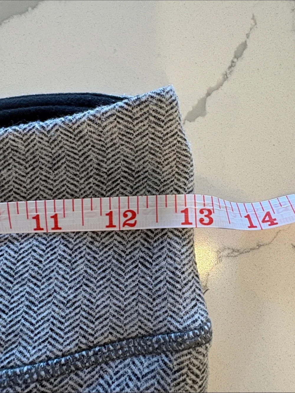 Lululemon Wunder Under Leggings ~ 4 ~ Herringbone White Black